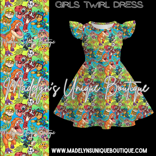 Girls twirl dress