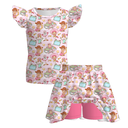 Girls skort set