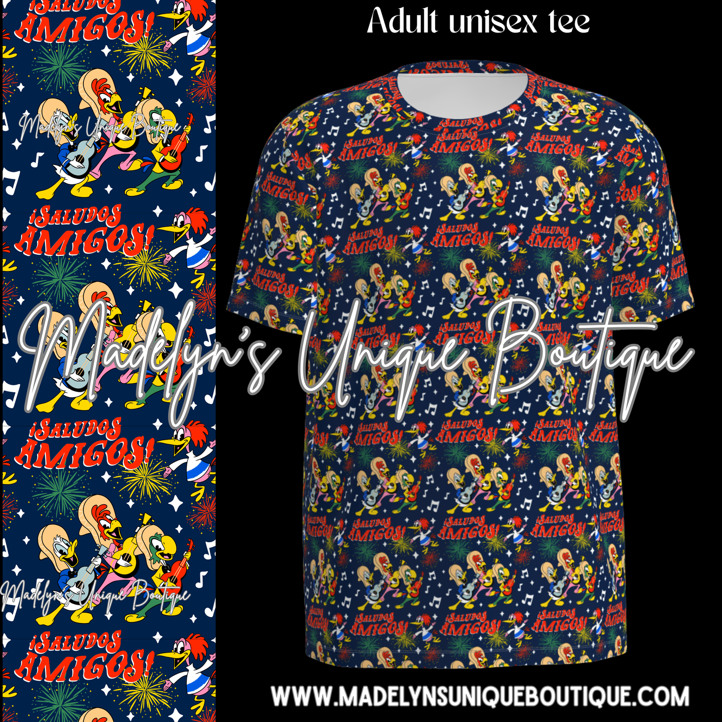 Unisex tee adult