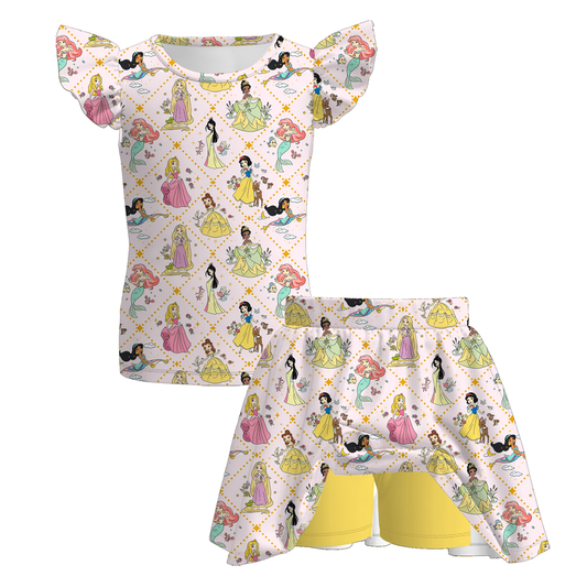 Girls skort set