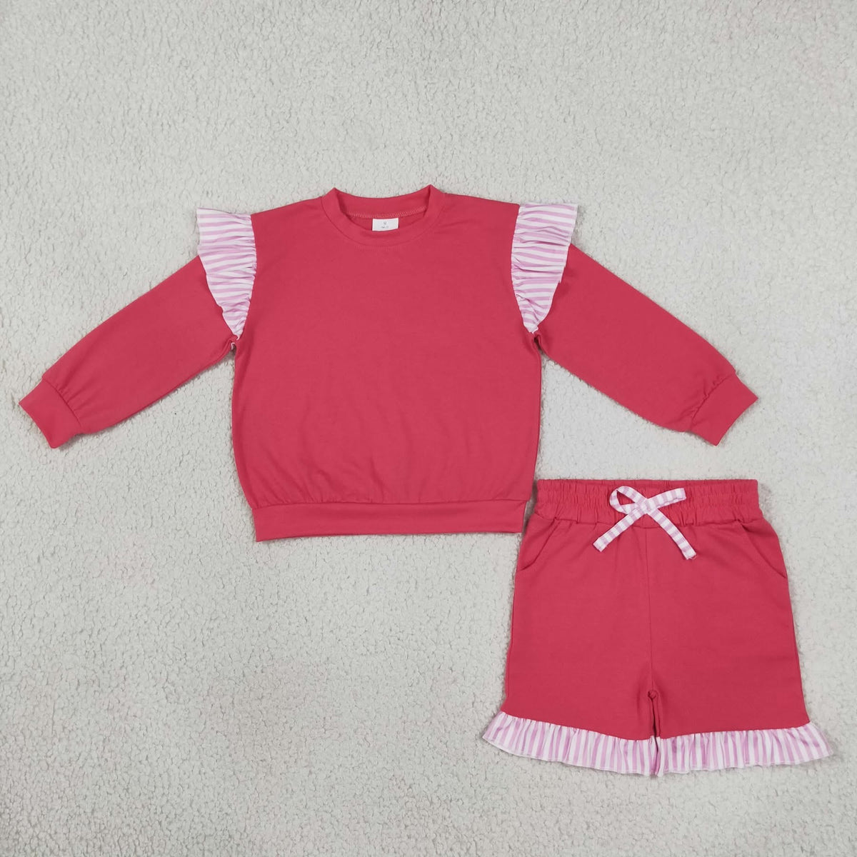 Ruffles short set