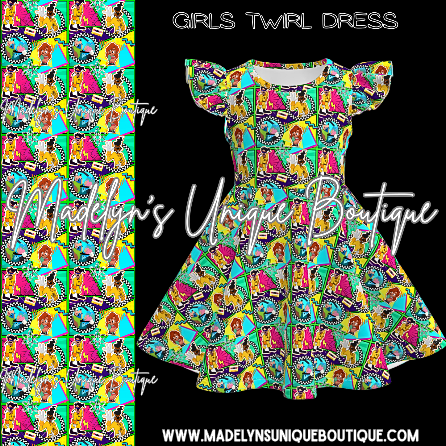 Girls twirl dress