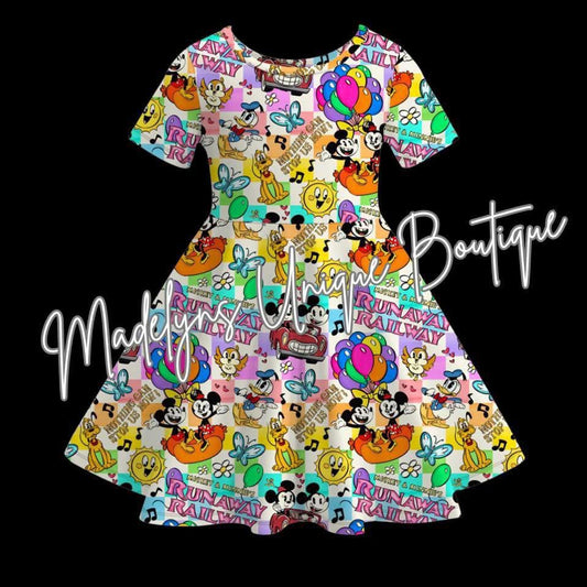 Girls twirl dress