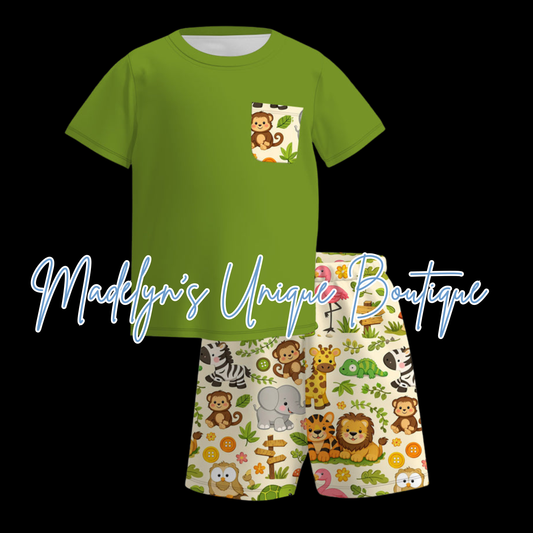 Boys short set
