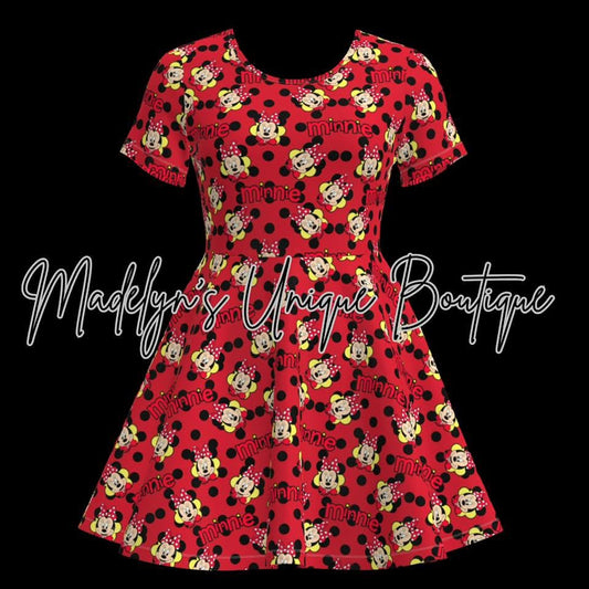 Women’s twirl dress with pockets