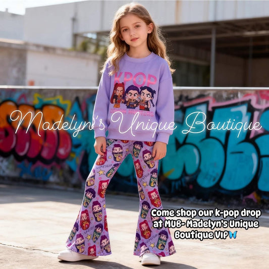 Kids lightweight sweatshirt set