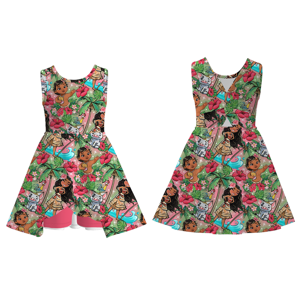 Girls dress with built in shorts
