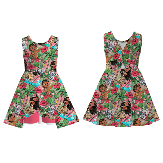 Girls dress with built in shorts