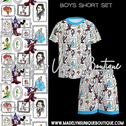 Boys short set