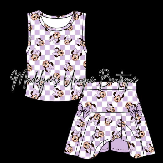 Girls skort set