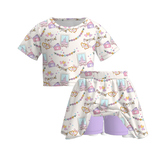 Girls skort set