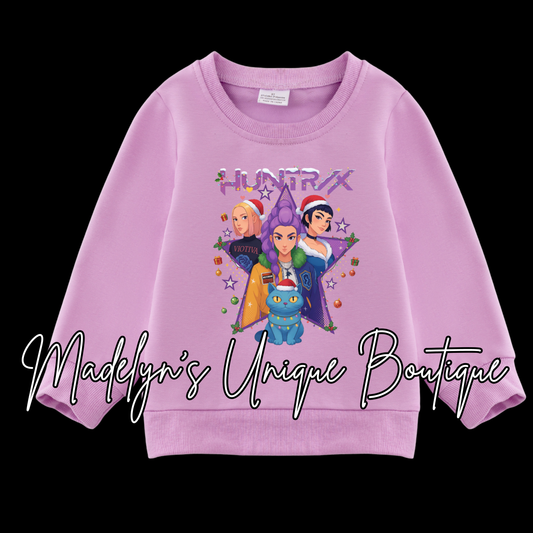 Girls lightweight sweatshirt