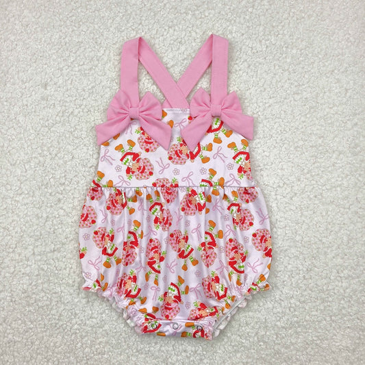 Strawberry cake romper