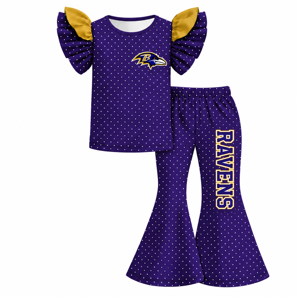 Girls Football flare sets