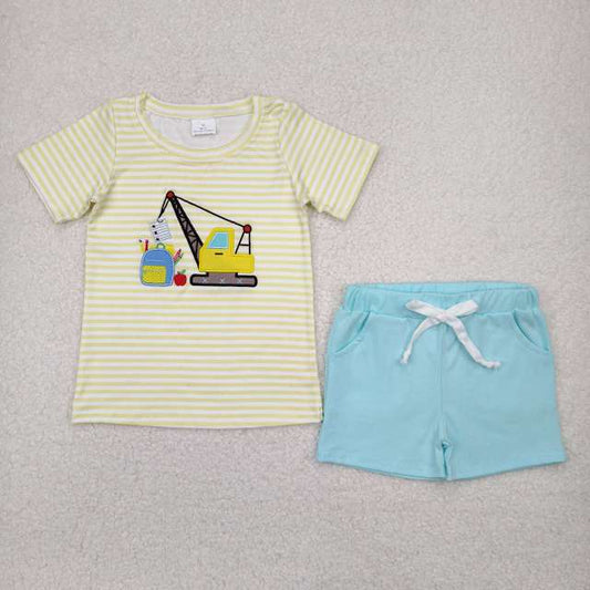 Back to school embroidered