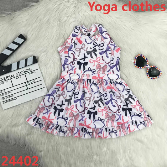 athletic set with shorts built in