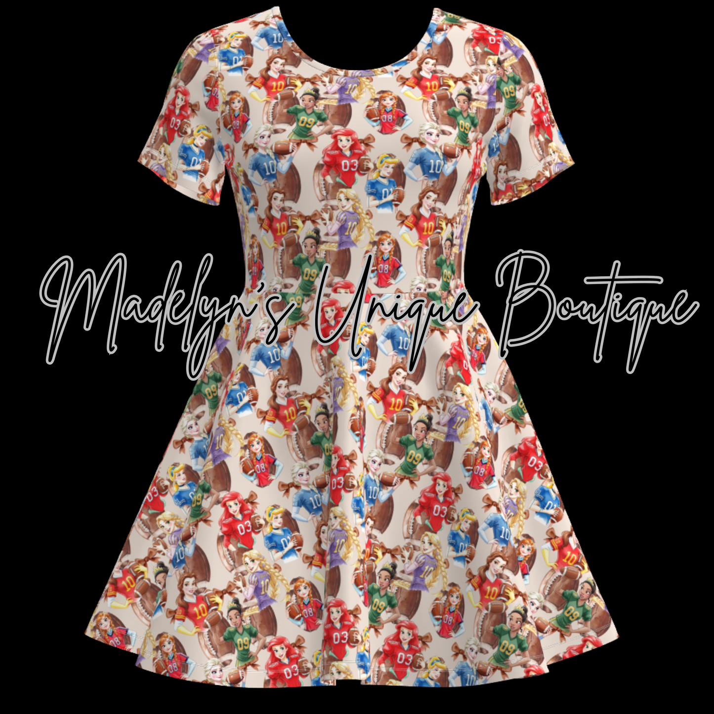 Women’s twirl dress with pockets