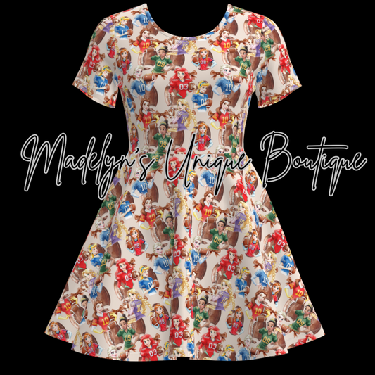 Women’s twirl dress with pockets