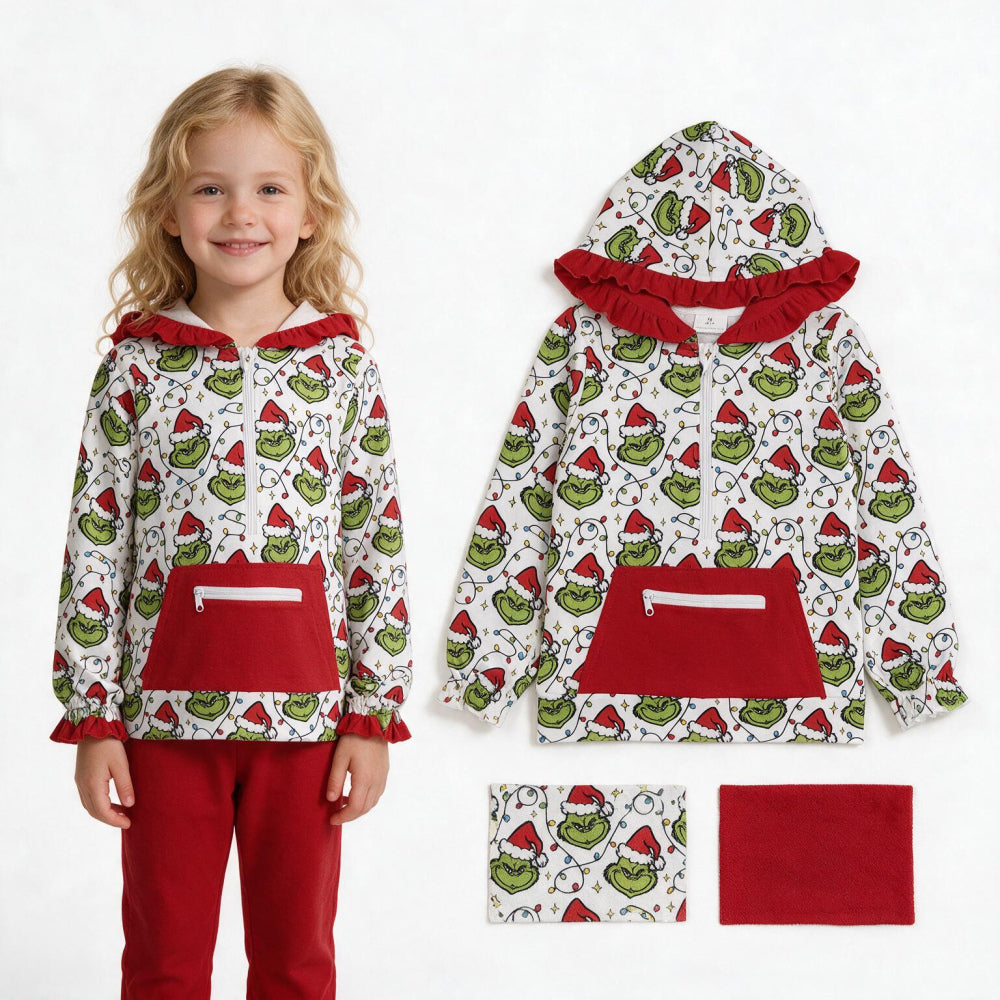 GIRLS Christmas jacket