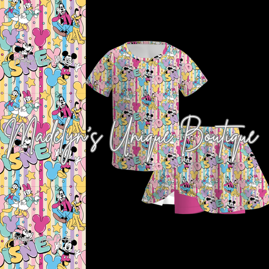 Girls skort set