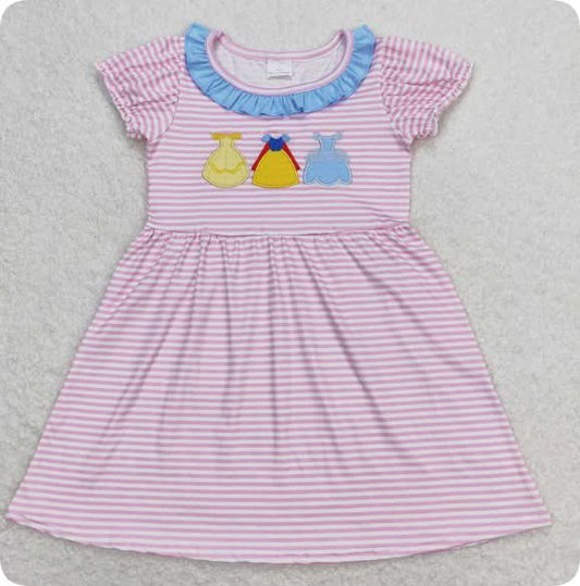 Magic embroidered princess dress