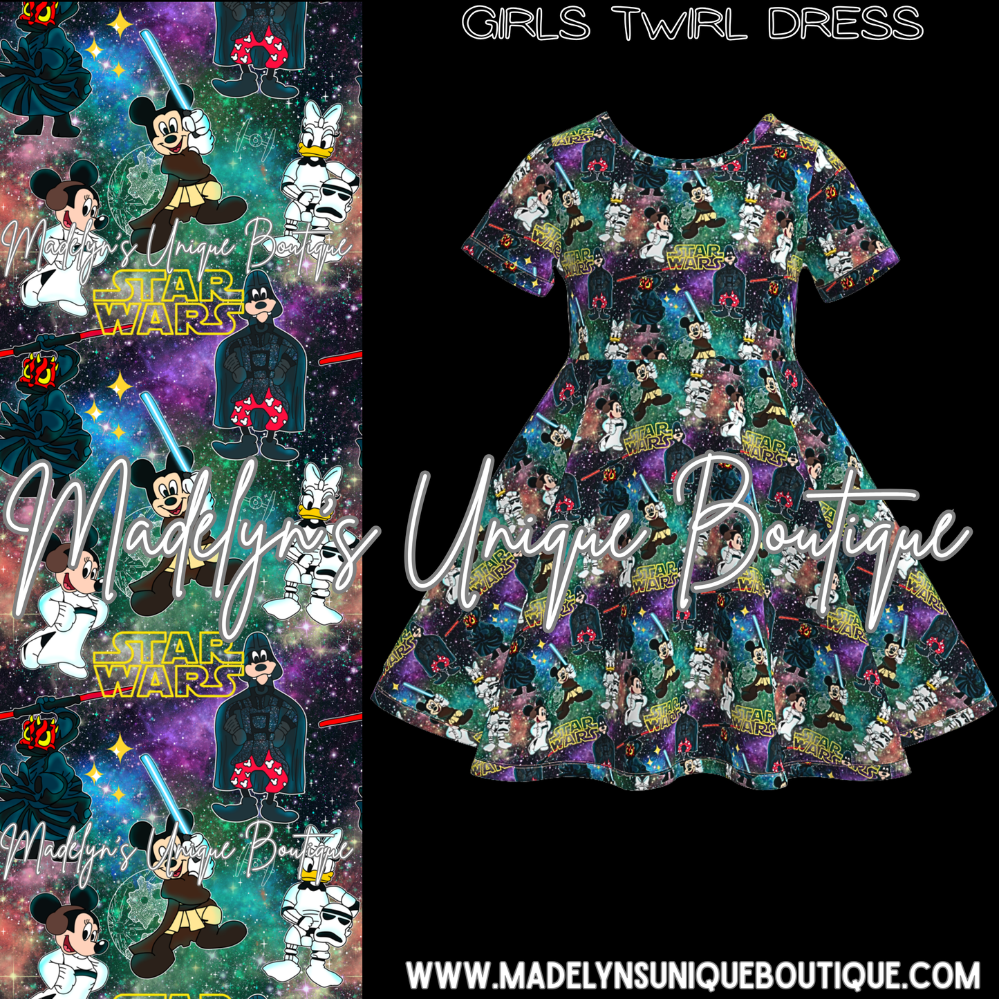 Girls twirl dress