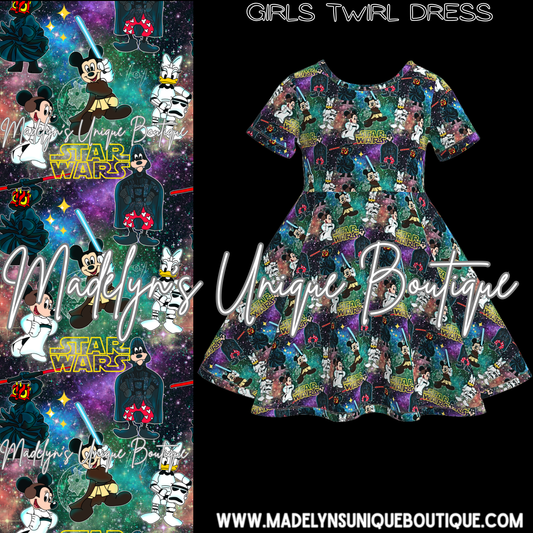 Girls twirl dress