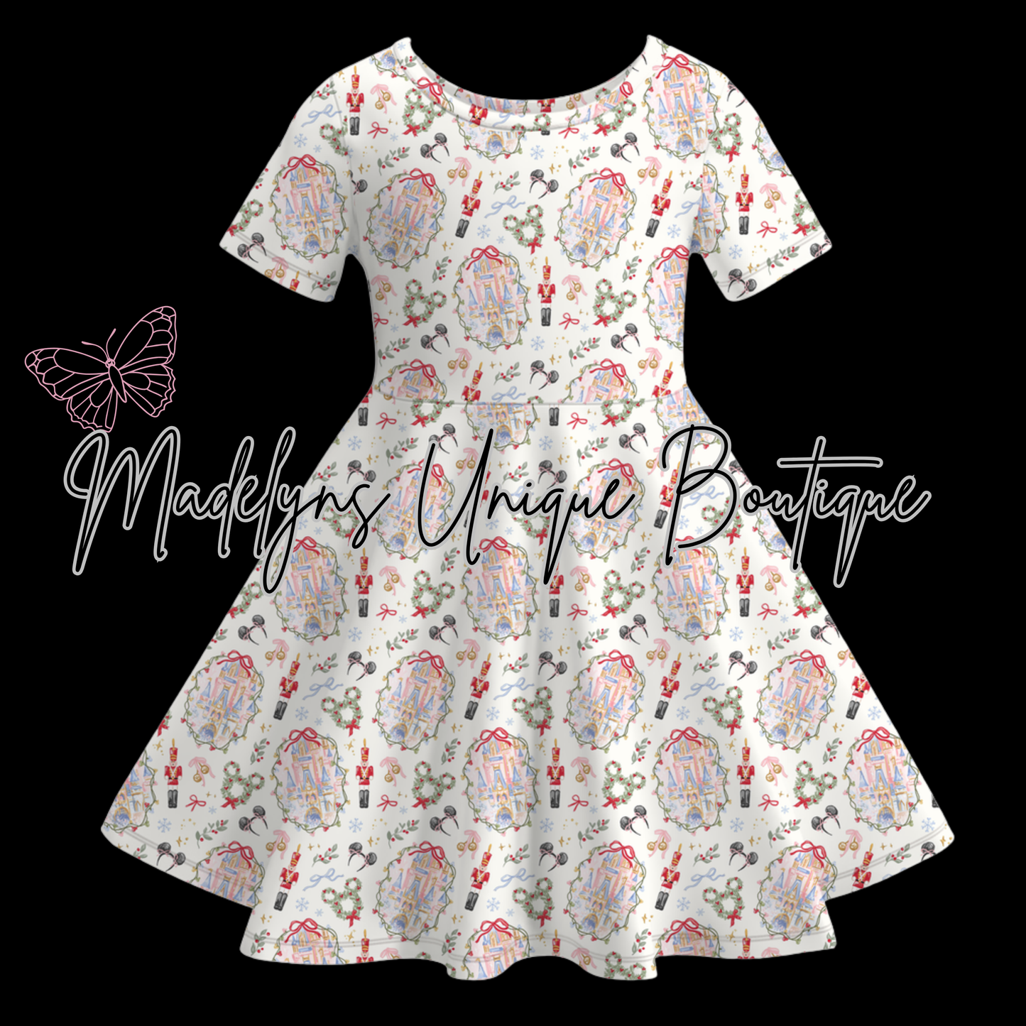 Girls Christmas dress