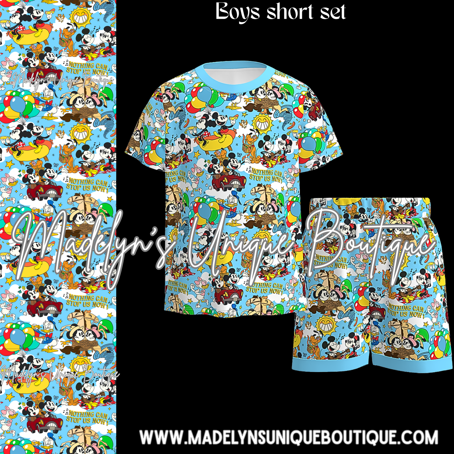 Unisex short set