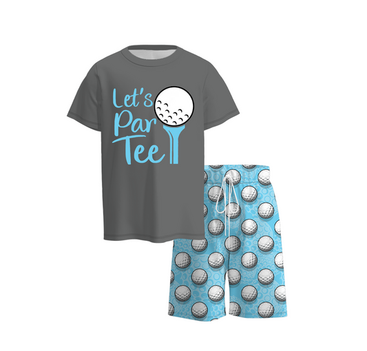 Boys short set