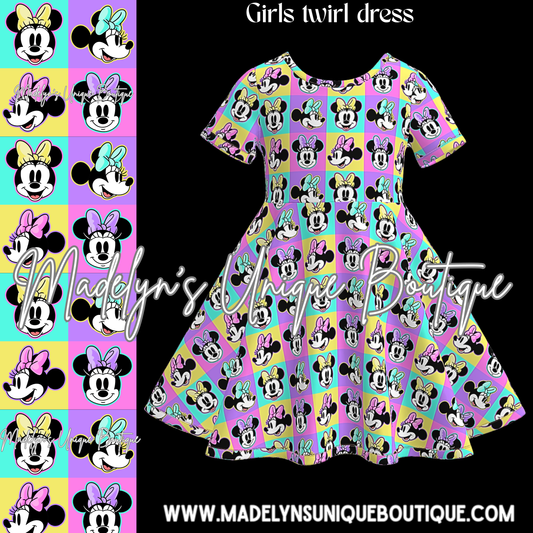 Girls twirl dress
