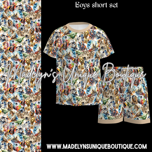 Unisex short set