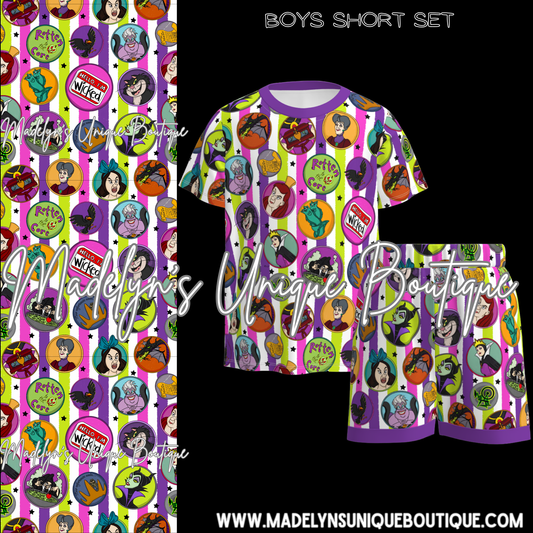 Boys short set