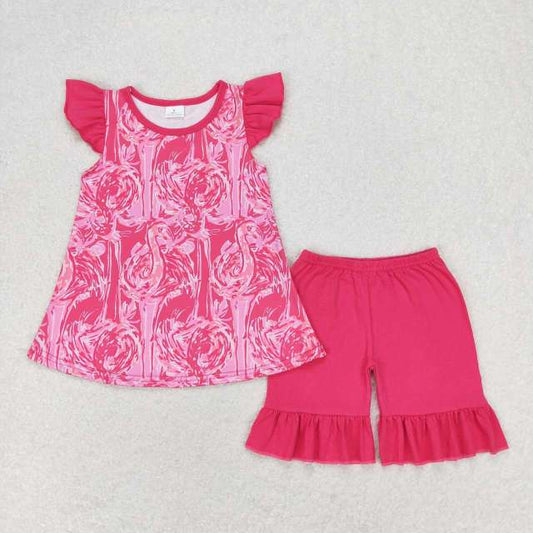Flamingo short set