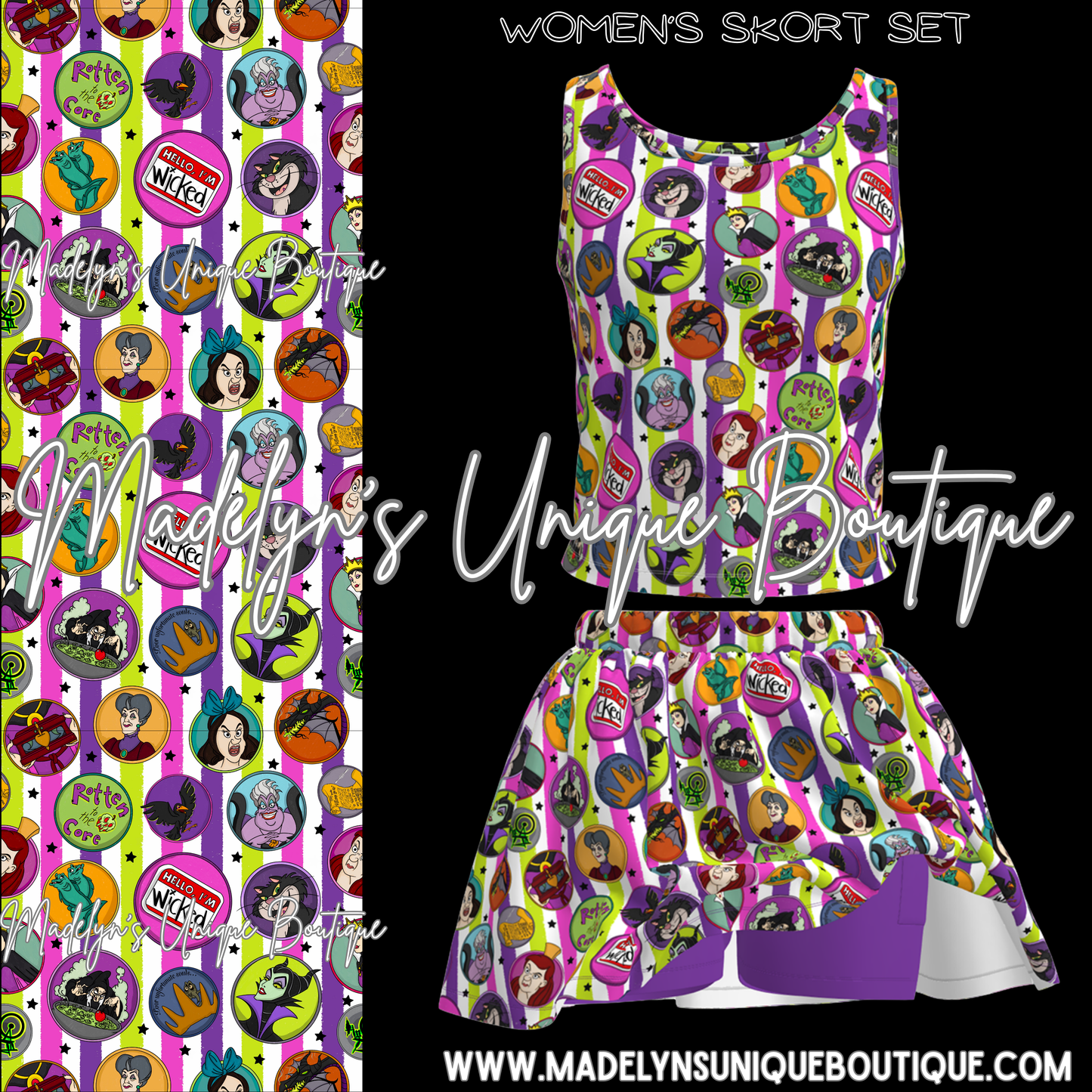 Women’s skort set