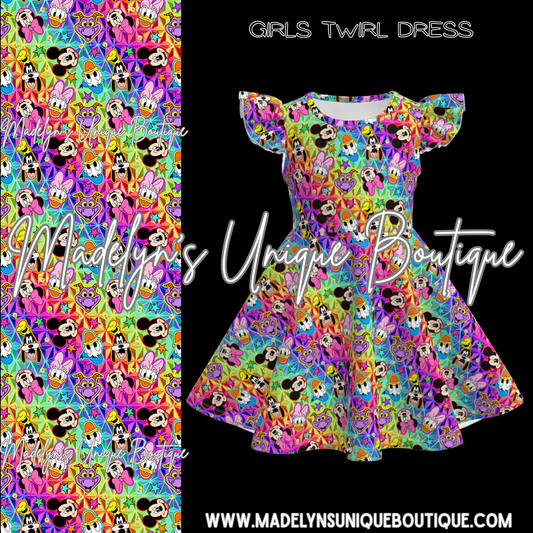 Girls twirl dress