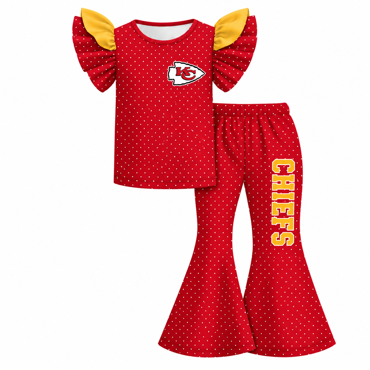 Girls Football flare sets