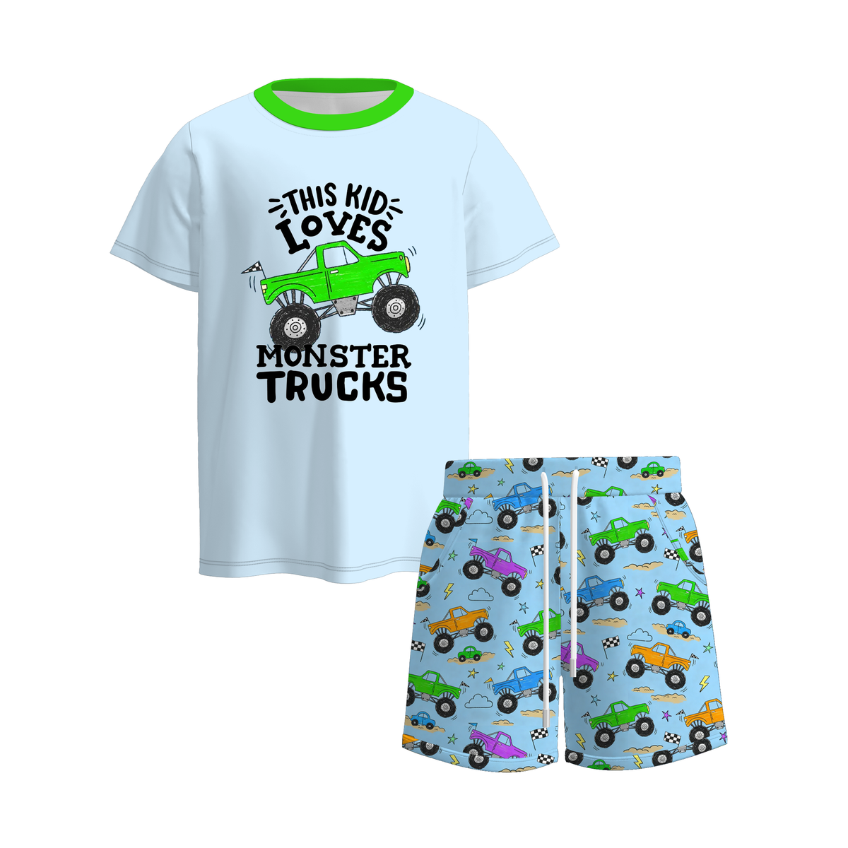Boys short set