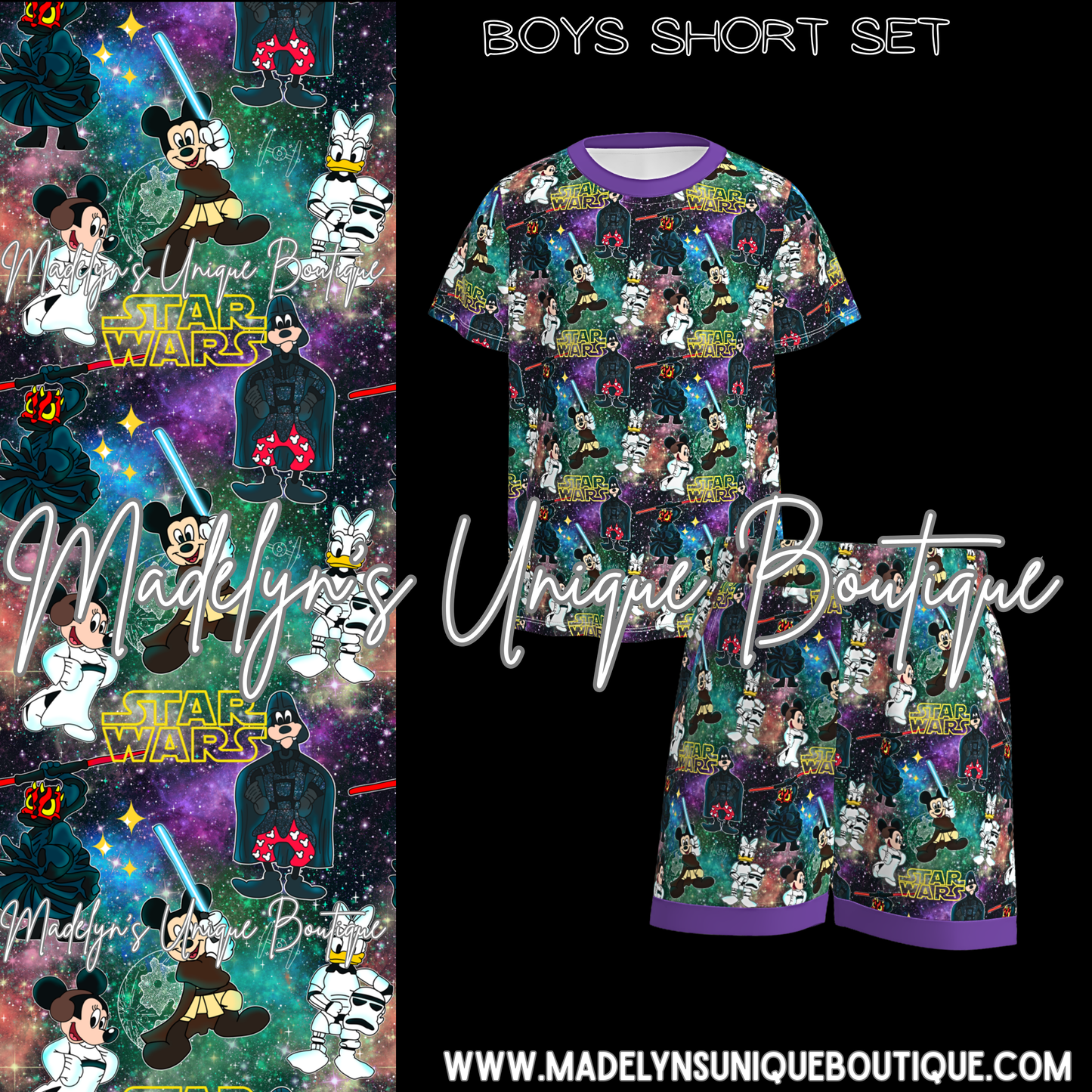 Boys short set