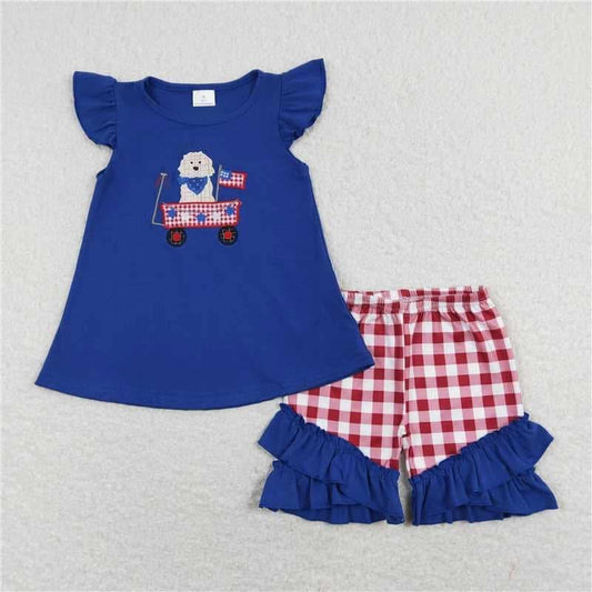 USA American embroidered