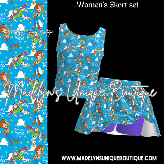 Women’s skort set
