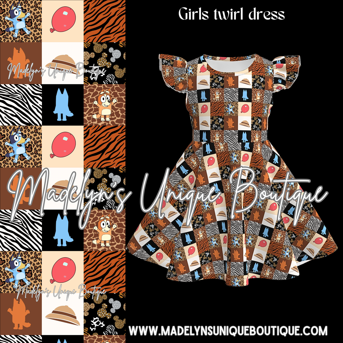 Girls twirl dress