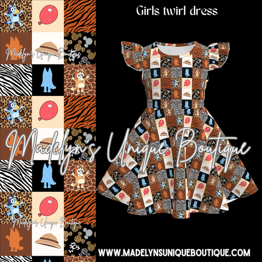 Girls twirl dress