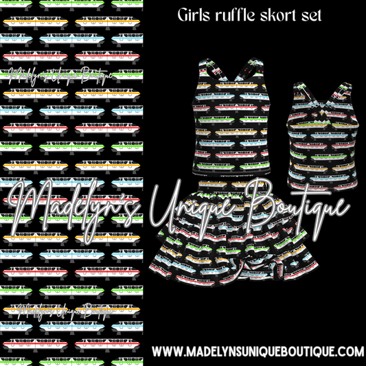 Girls skort set