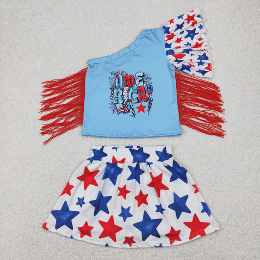USA American skort set