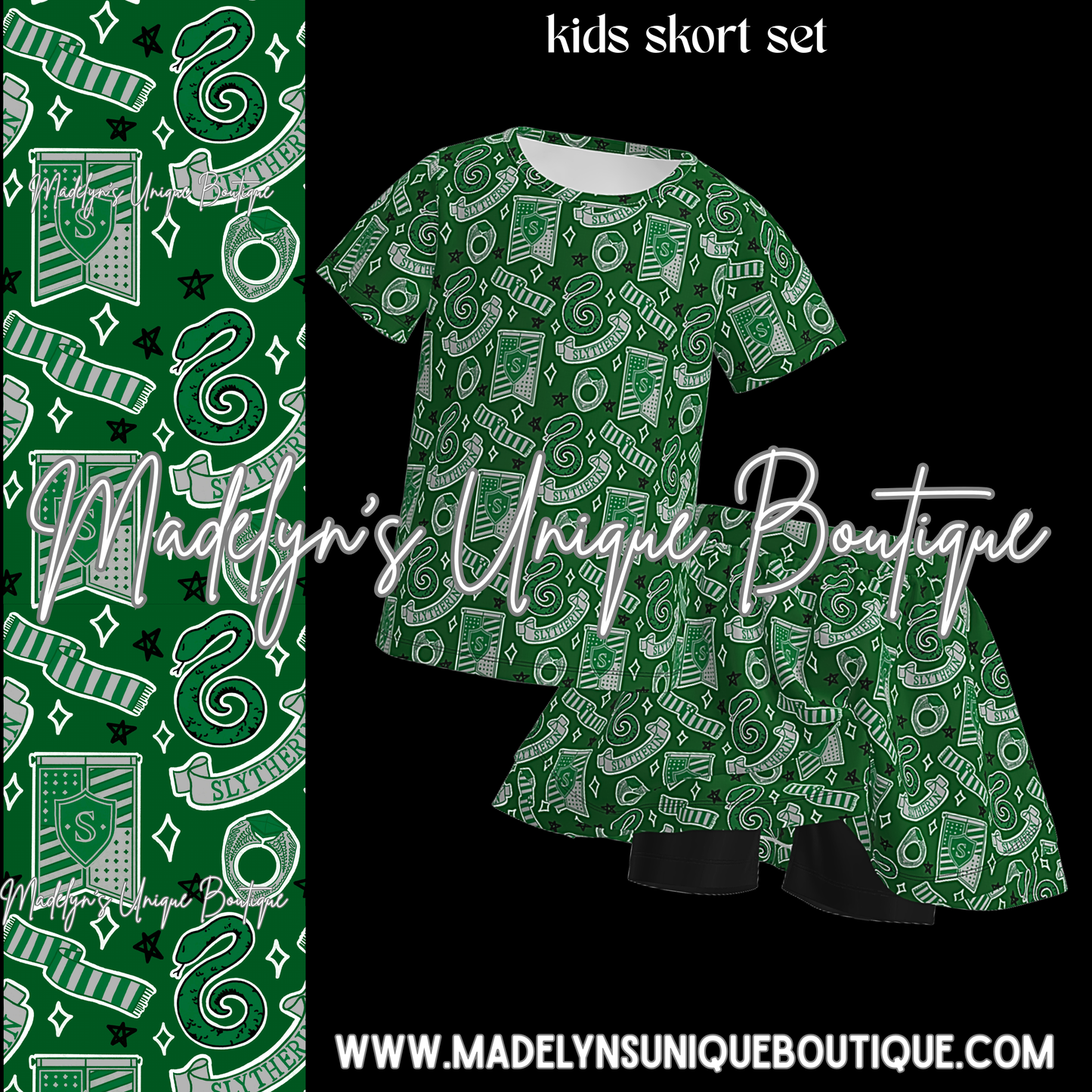Girls skort set