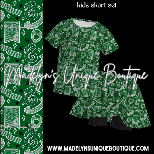 Girls skort set