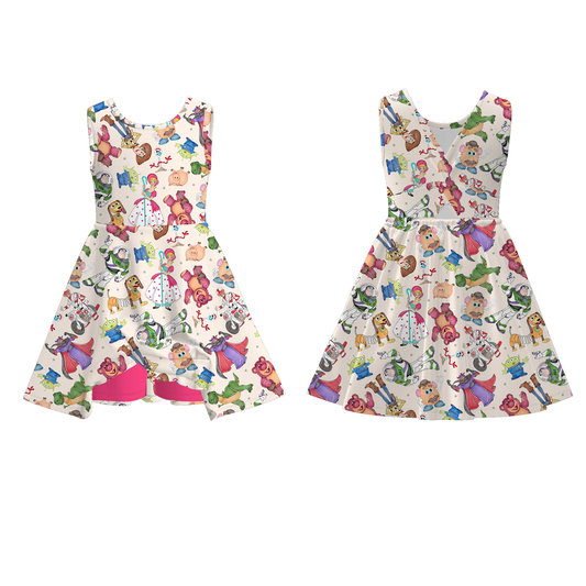Girls dress with built in shorts