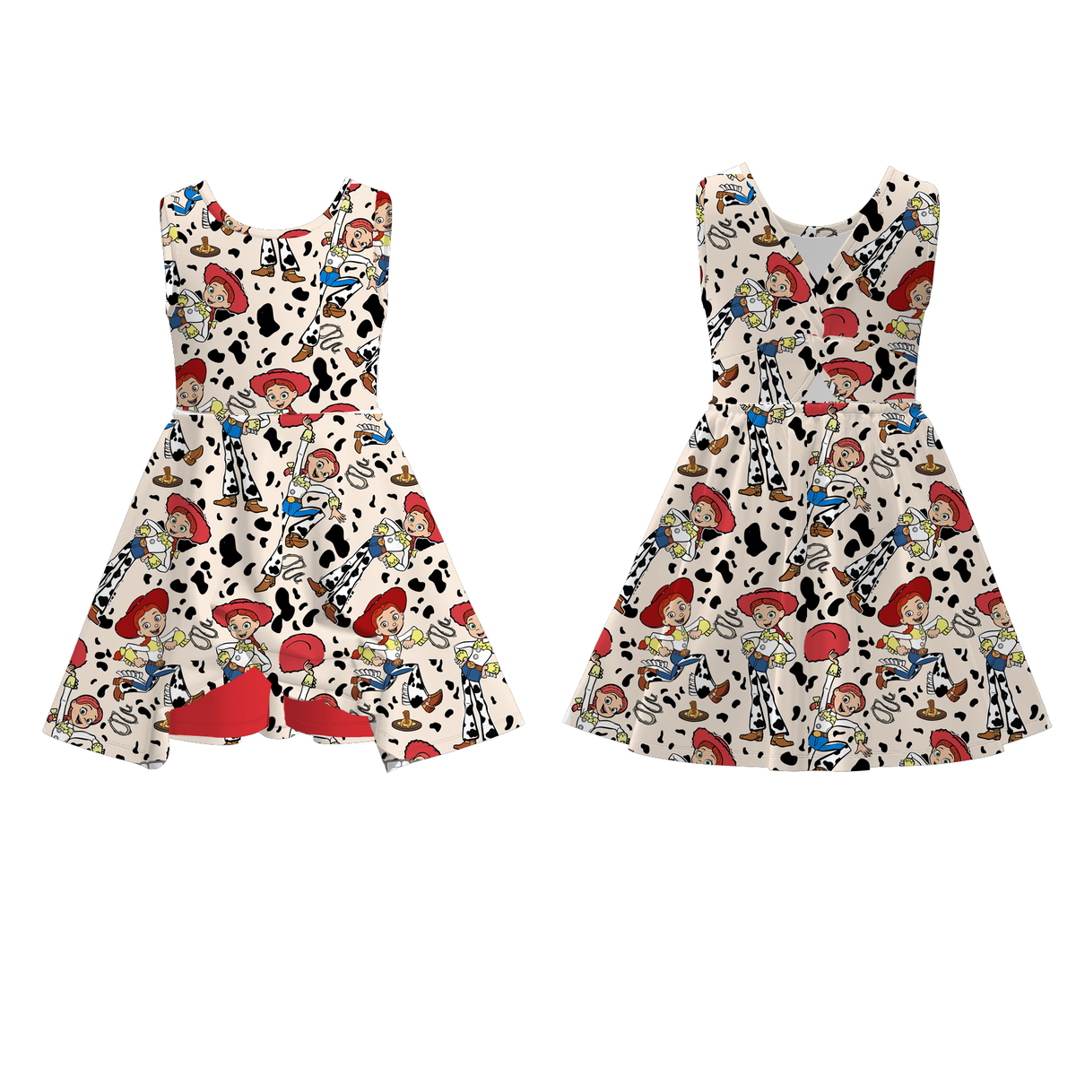 Girls dress with built in shorts