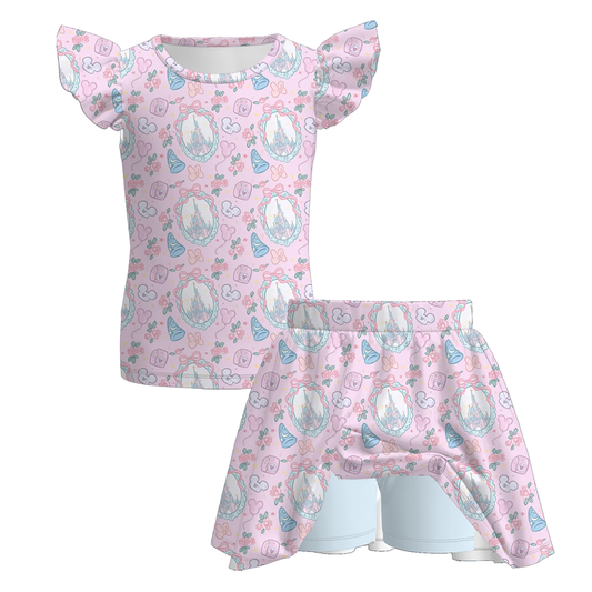 Girls skort set